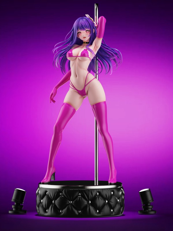 Flawless Studio Oshi No Ko Pole Dancer Hoshino Ai Hot Sexy Statue
